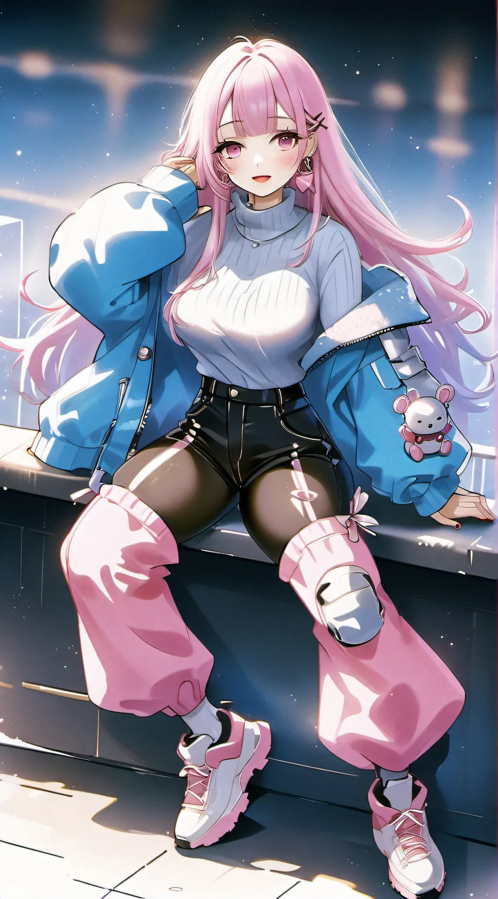 ai character: Yuna background