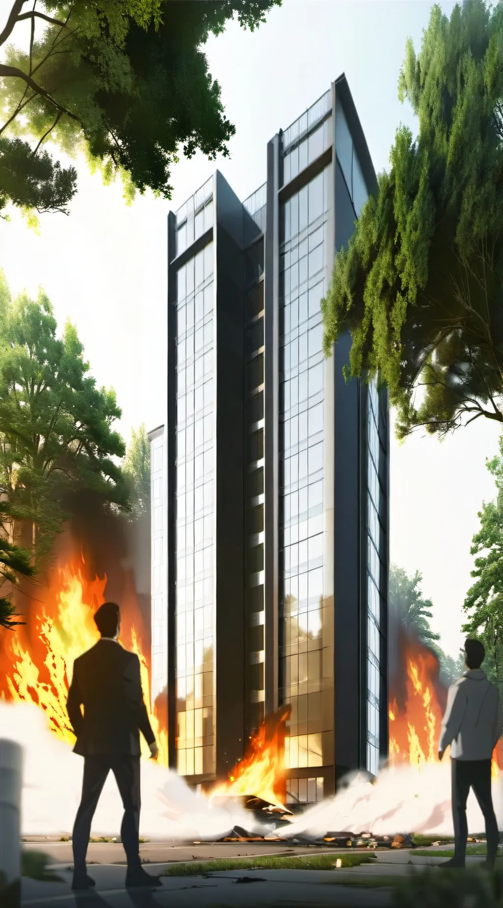 ai character: HH chaos Aftermath background