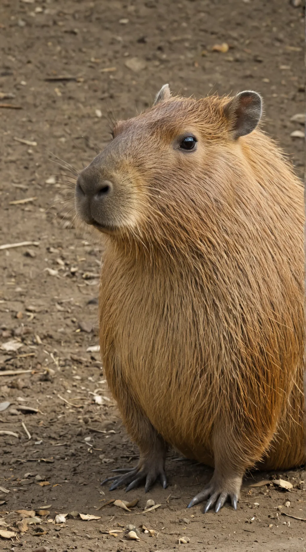 ai character: Y/n but a Capybara background