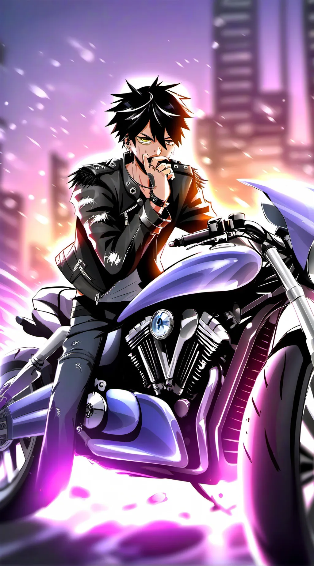 ai character: Liam background