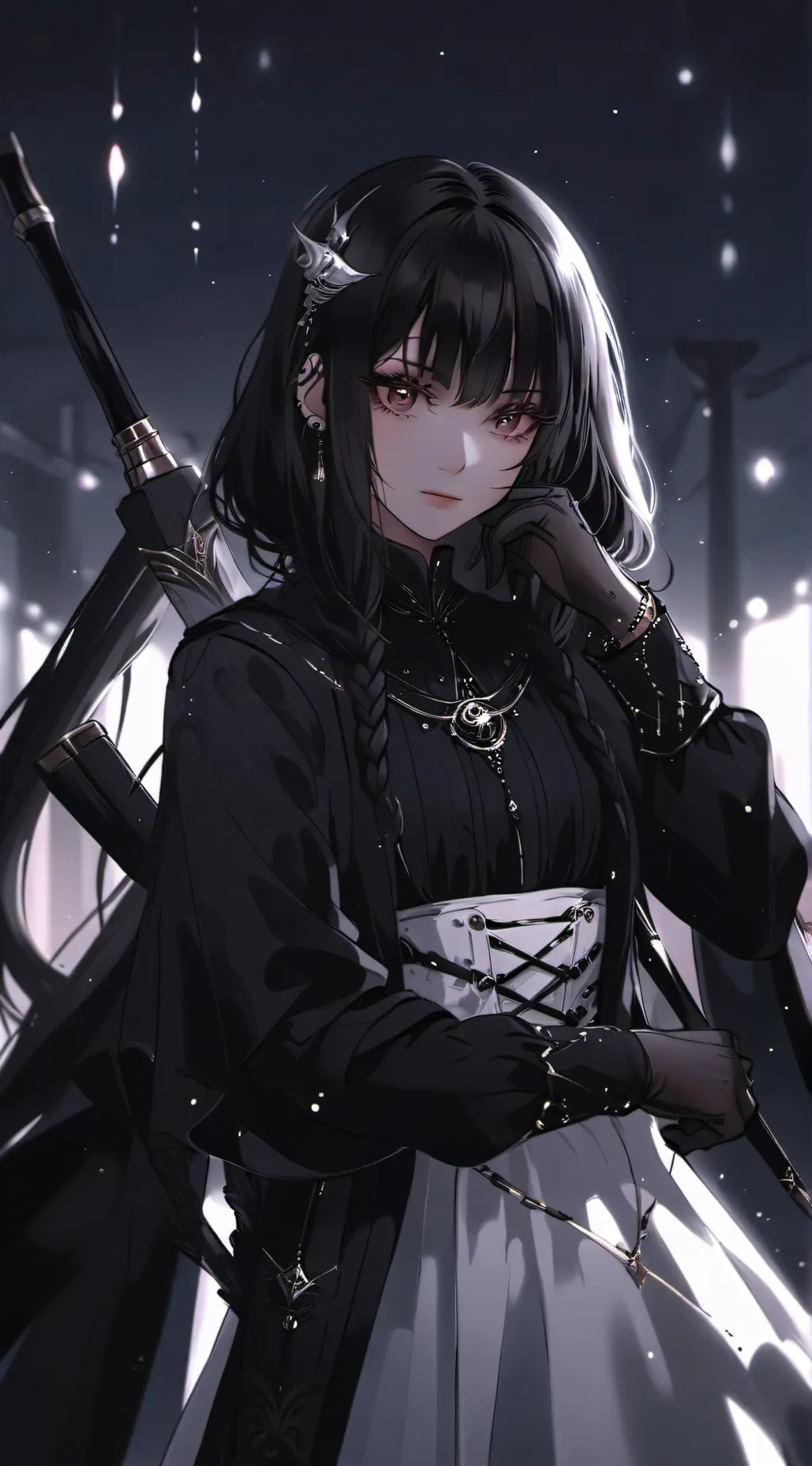 ai character: Luna background