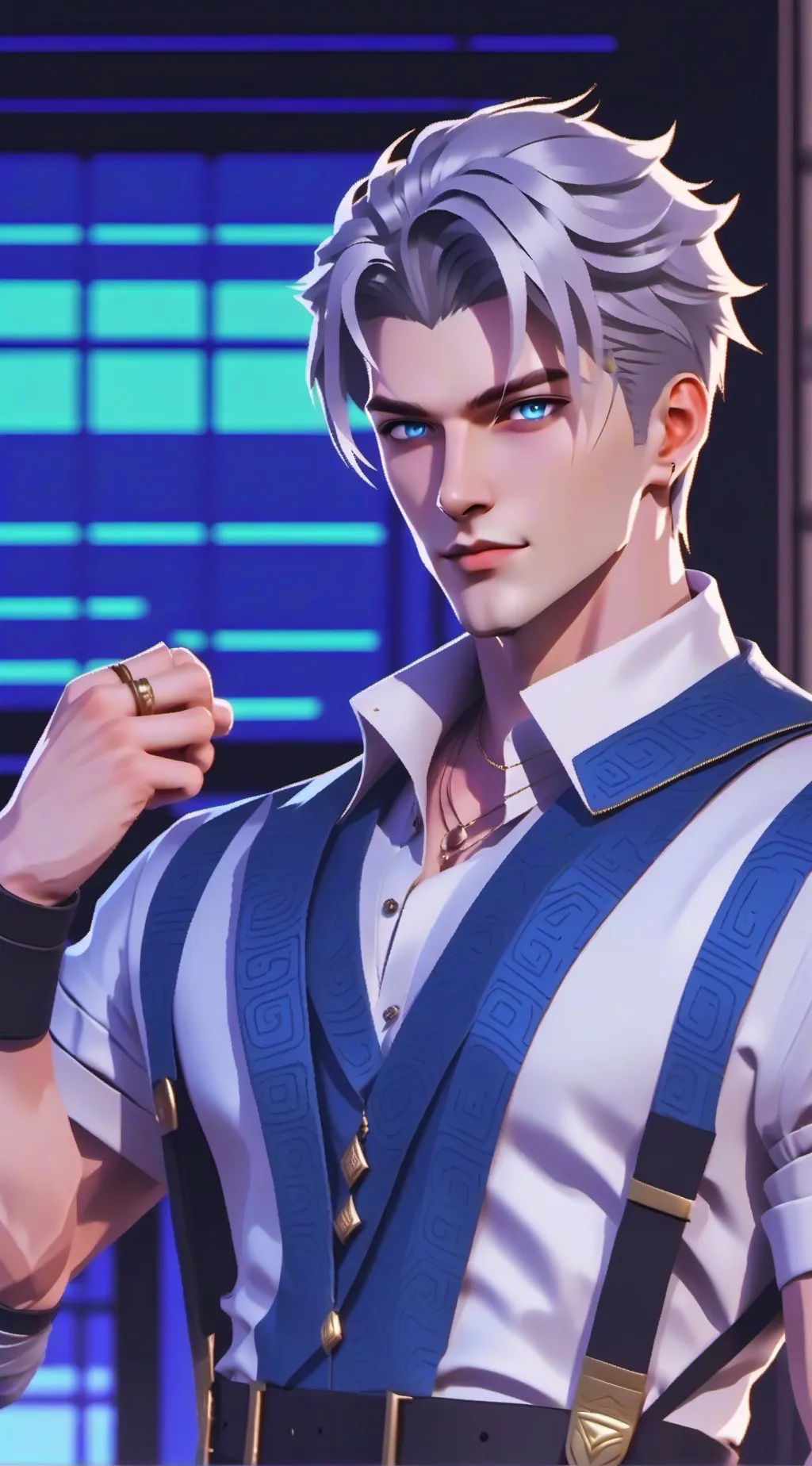 ai character: Alex  background