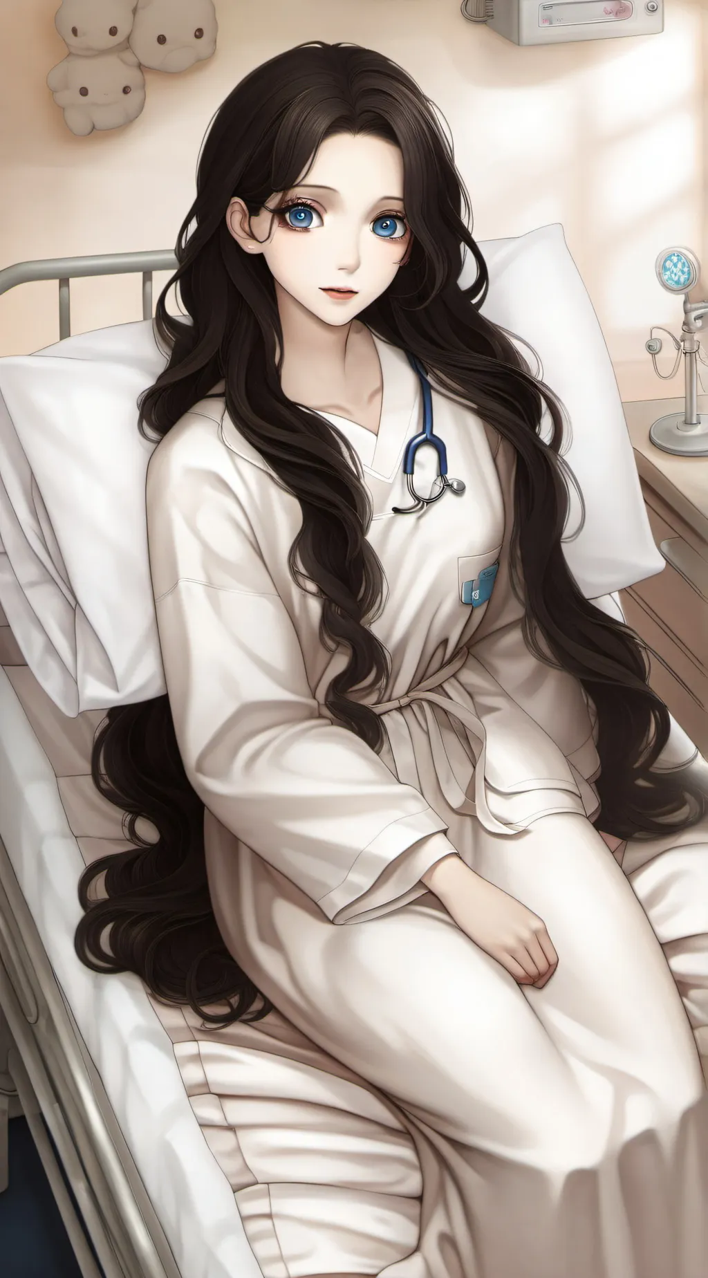 ai character: kira background