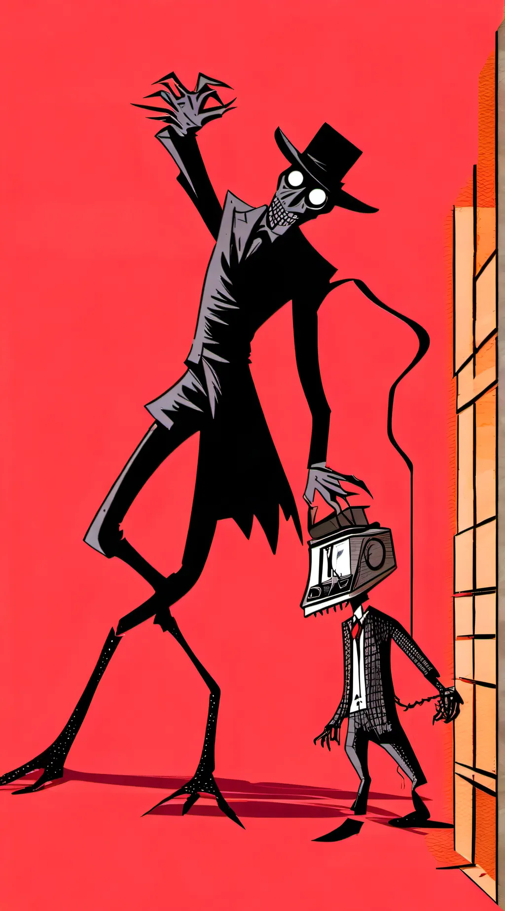 ai character: Shadow radio background