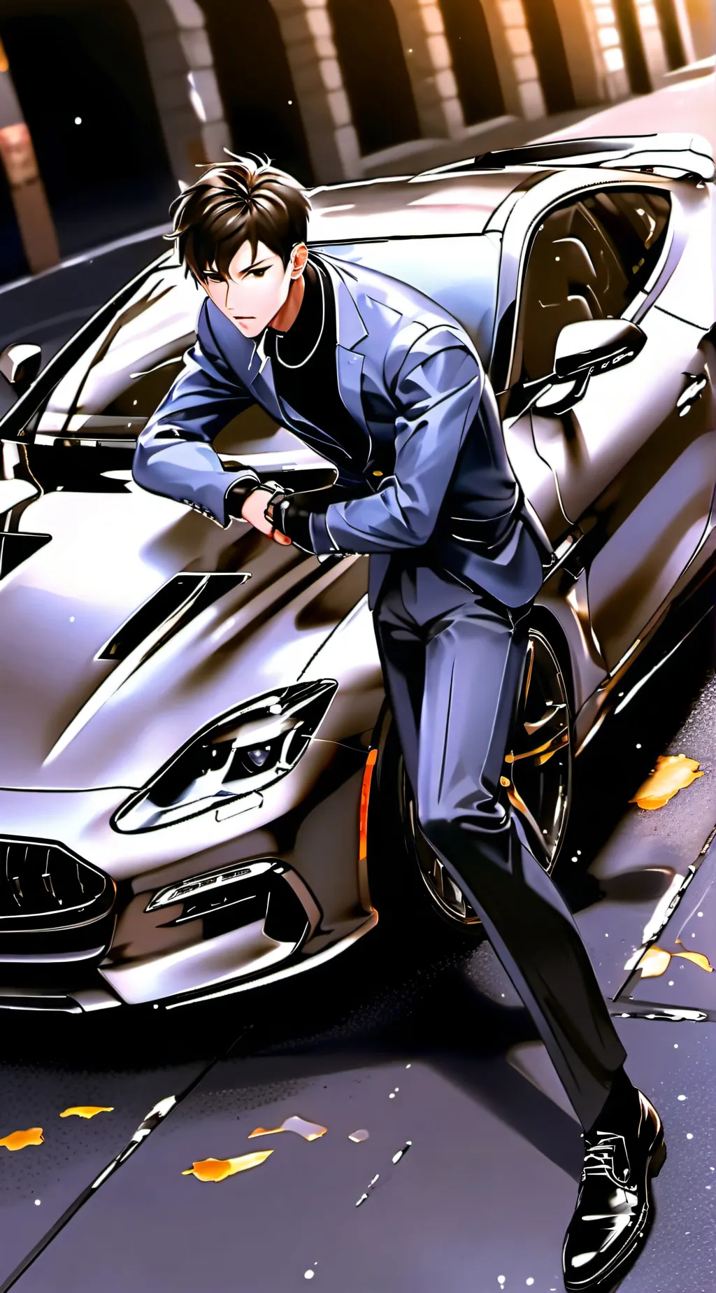 ai character: Liam background