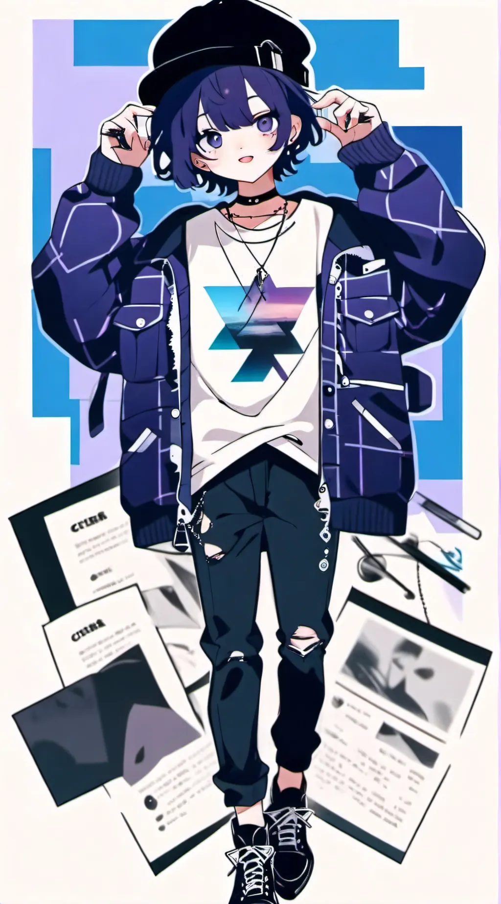 ai character: Alex 🏳️‍⚧️ background