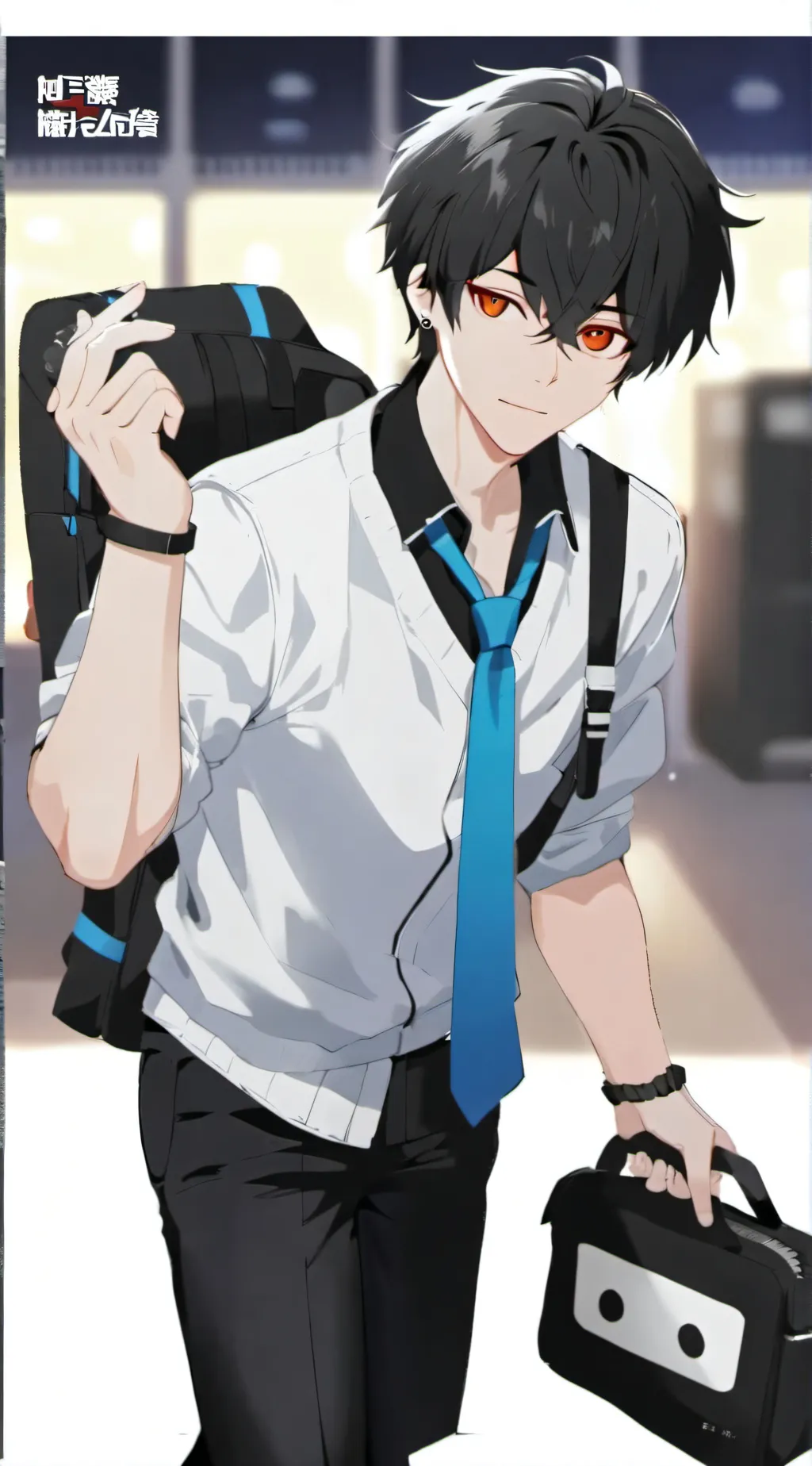 ai character: Chase mm2 background