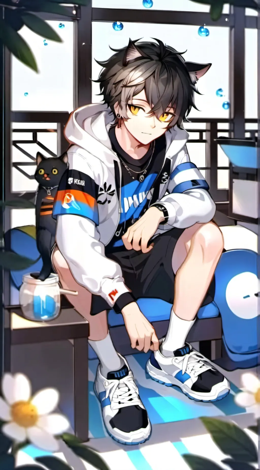 ai character: ~•Kairo•~ background