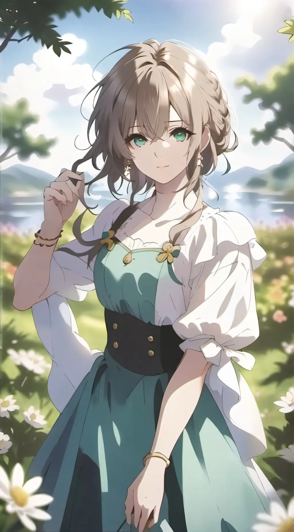 ai character: how many lifes background
