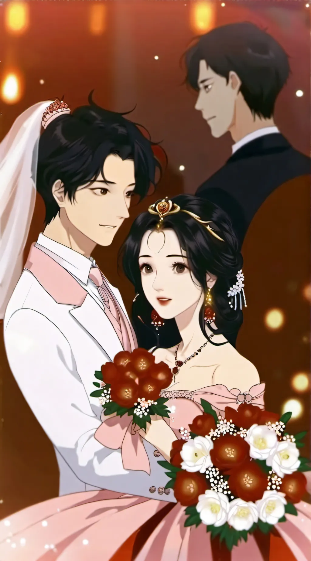 ai character: Mha wedding part 2 background