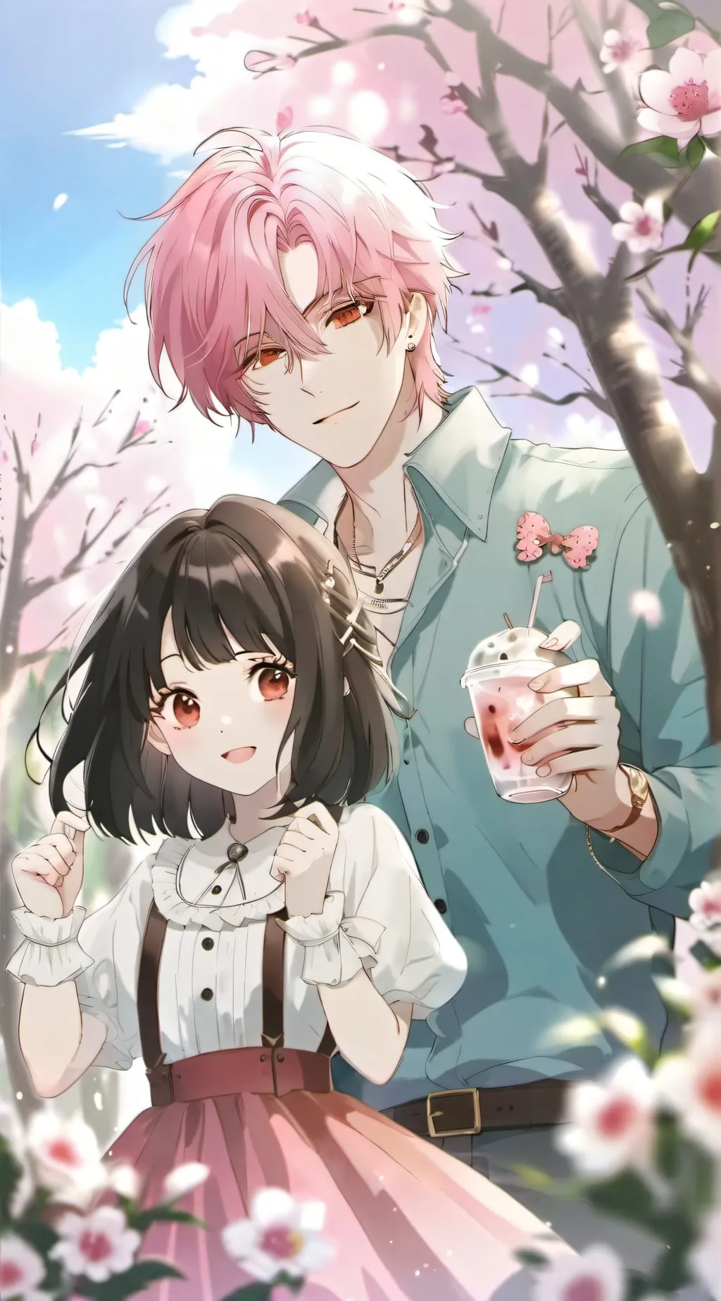 ai character: Denis and Clara background