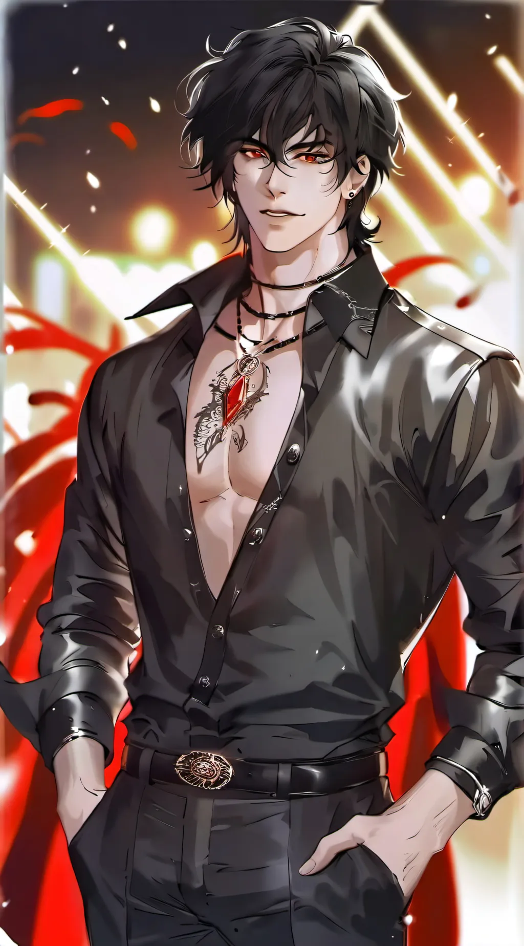 ai character: Raijin background