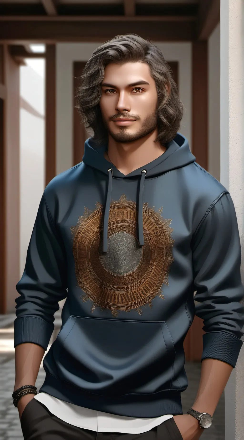 ai character: Jacob McNealy background