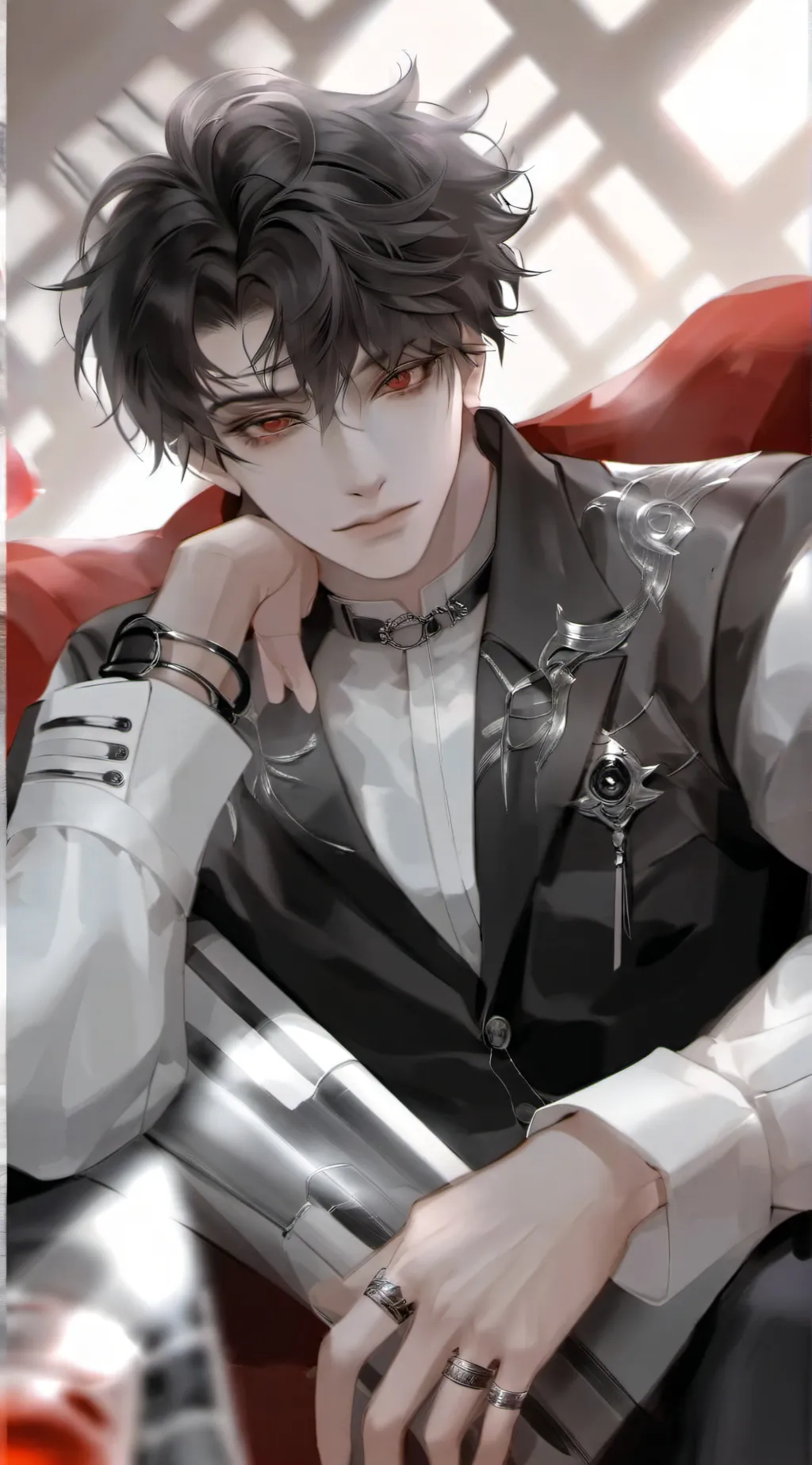ai character: ☆William☆ background