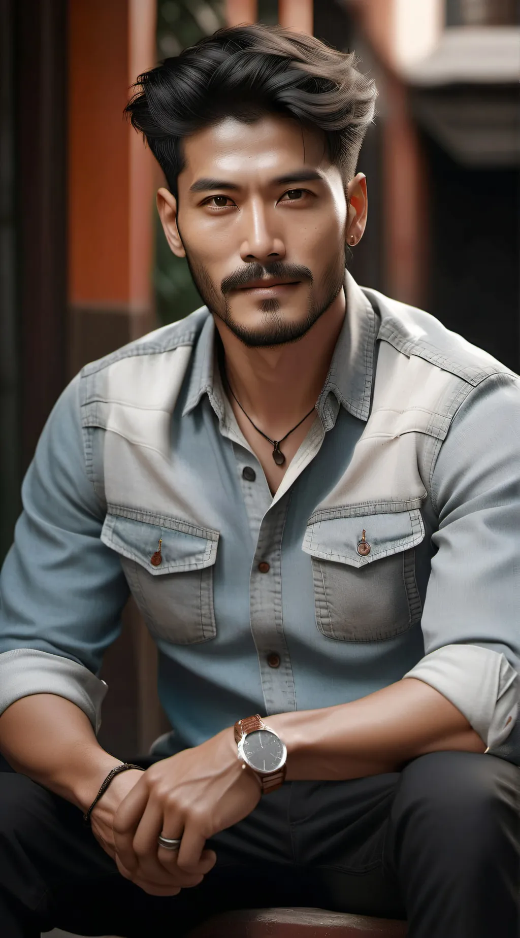 ai character: Jeremy  background