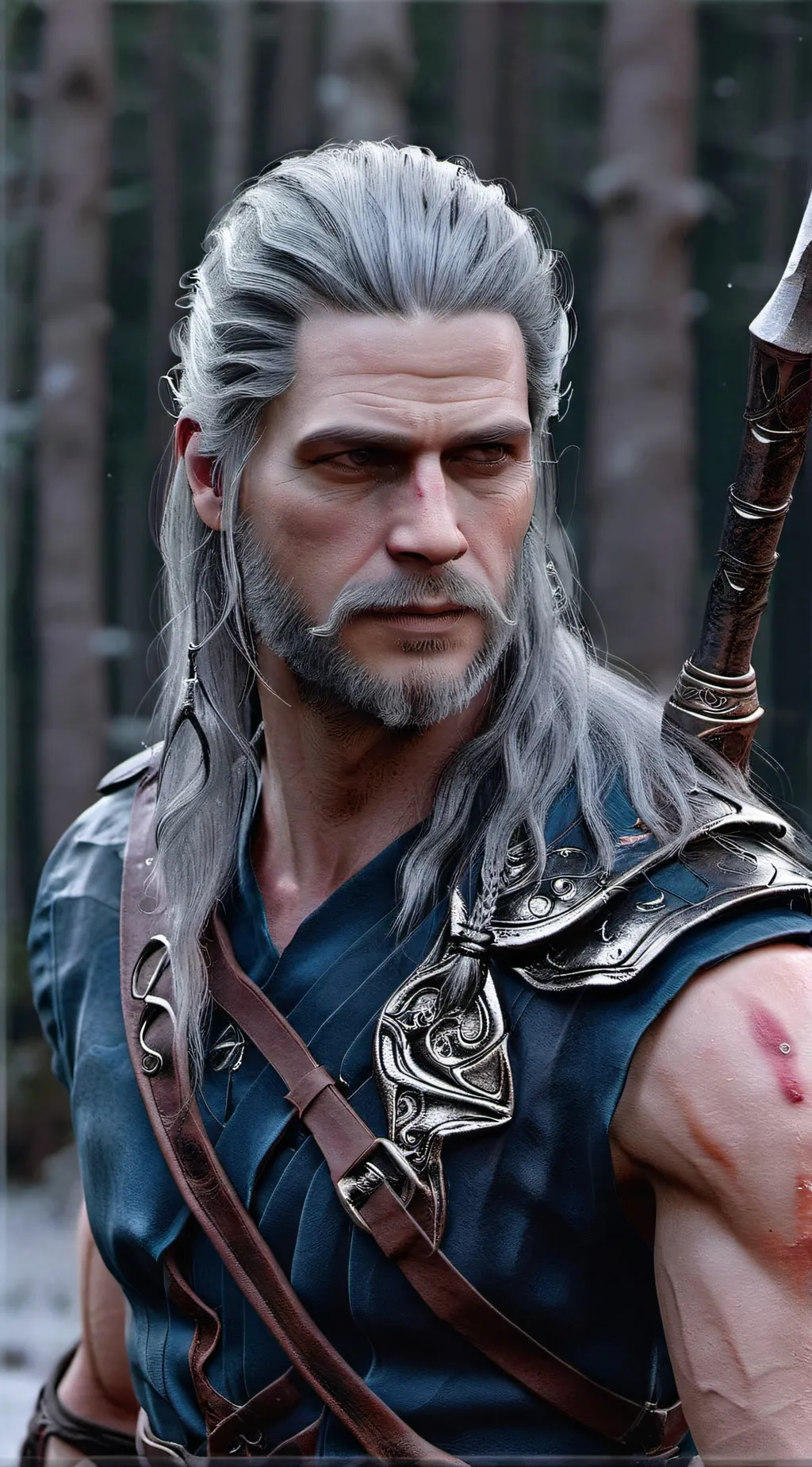 ai character: Geralt de Rivia background