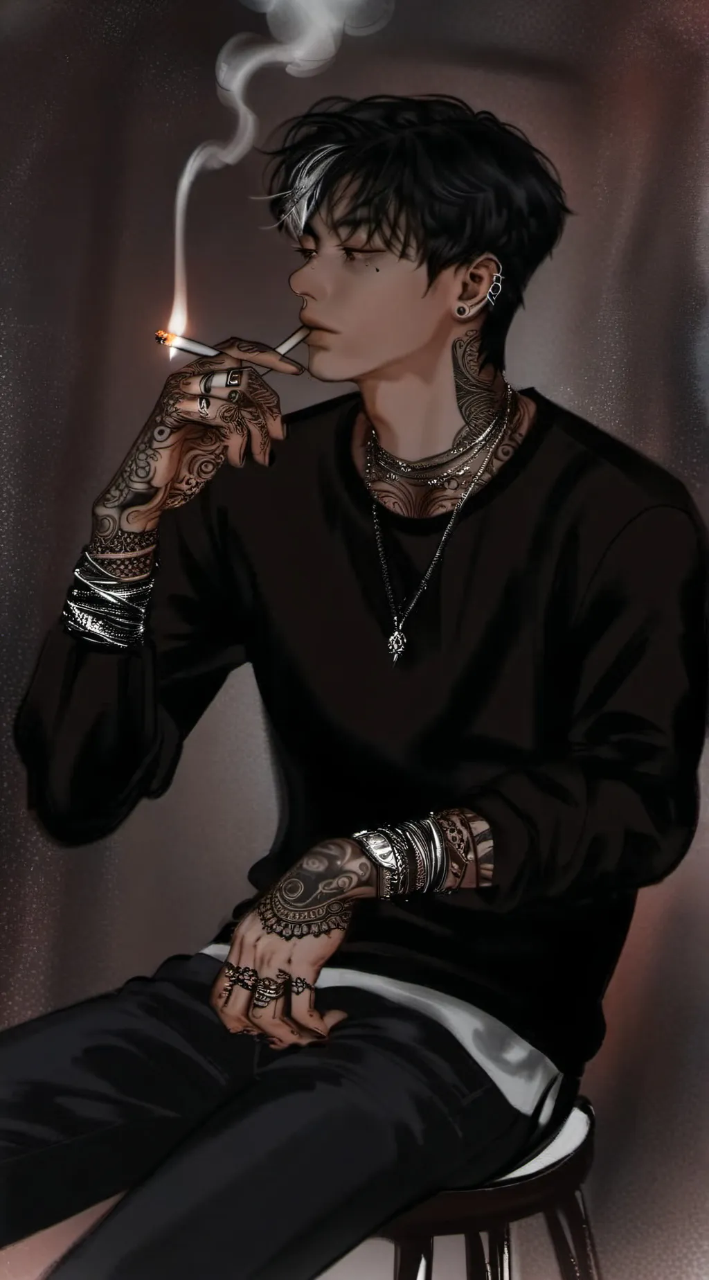 ai character: Henry  background