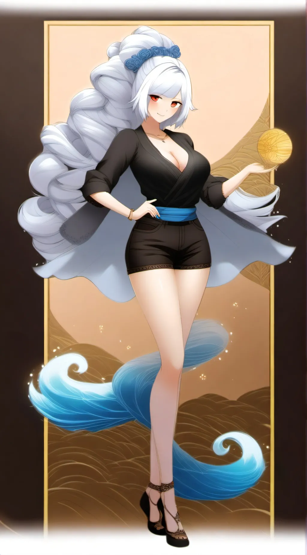 ai character: Kari background