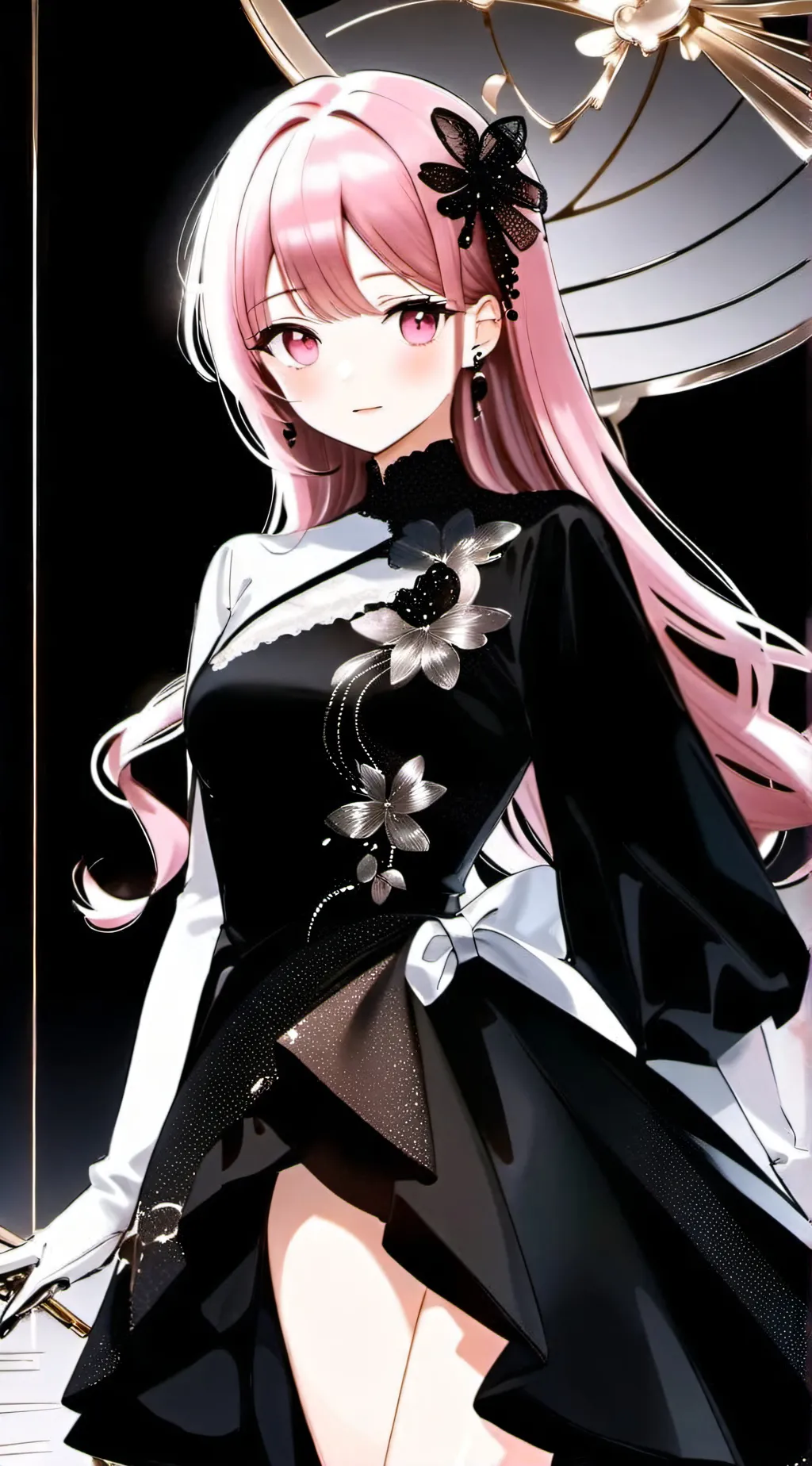 ai character: rosa background
