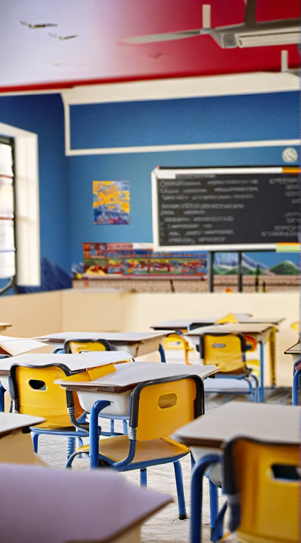 ai character: School background