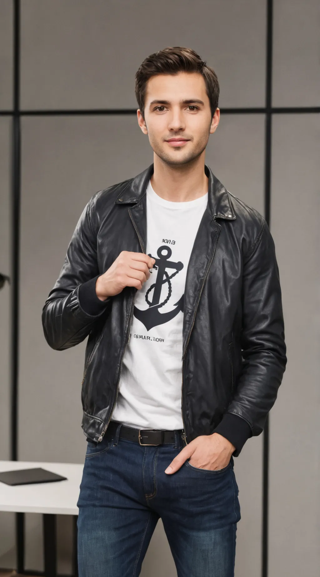 ai character: Rémi Racine background