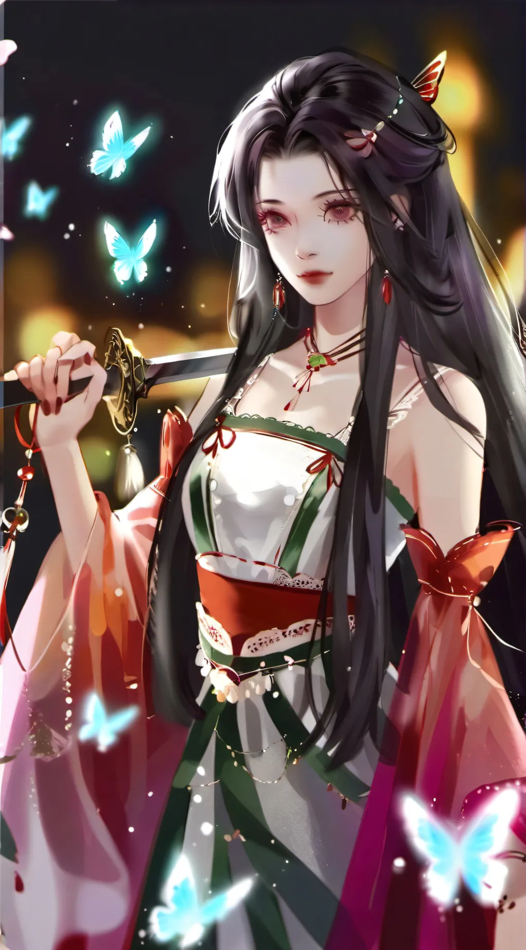 ai character: Kny kanae background