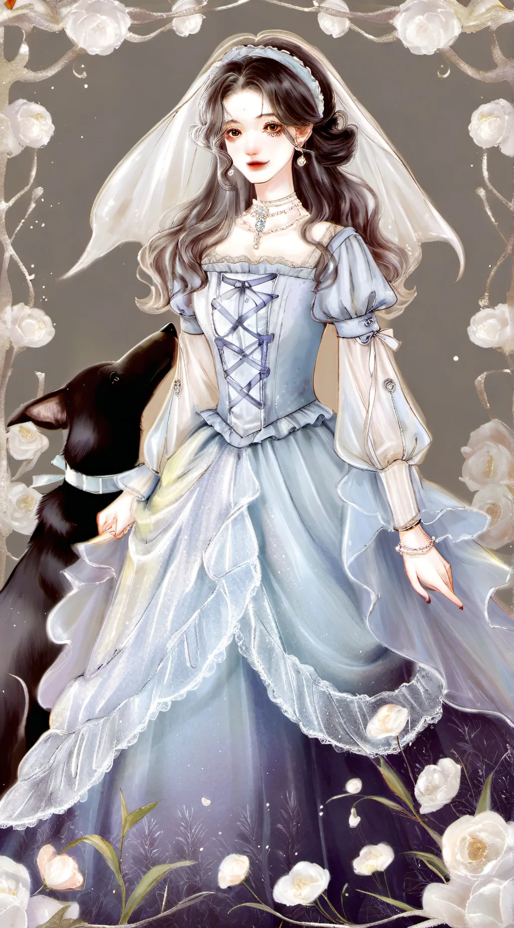 ai character: Cat mom😌 background