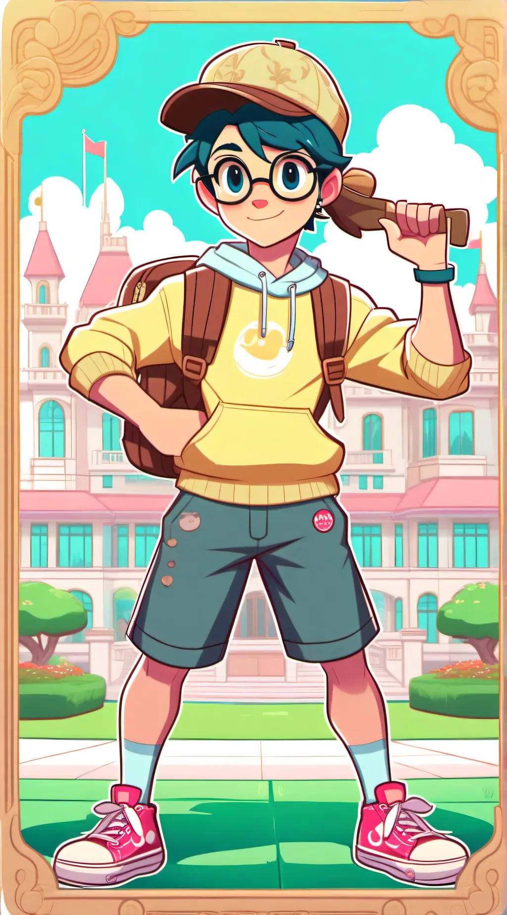 ai character: ??? background