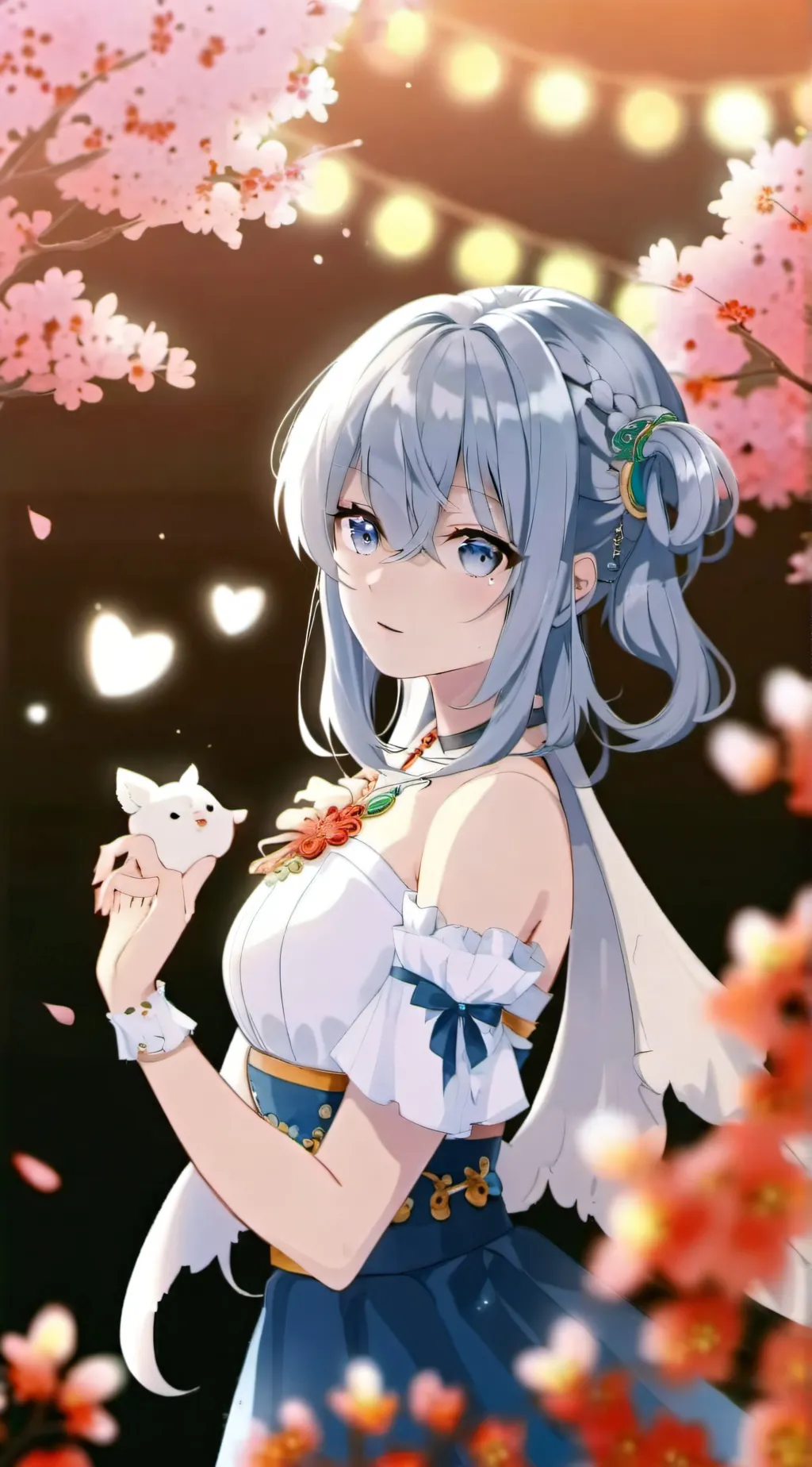 ai character: Alley background