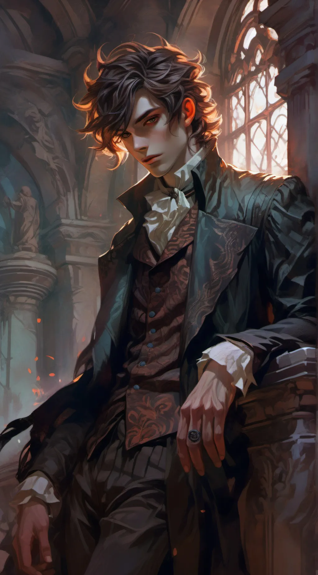ai character: Caleb background