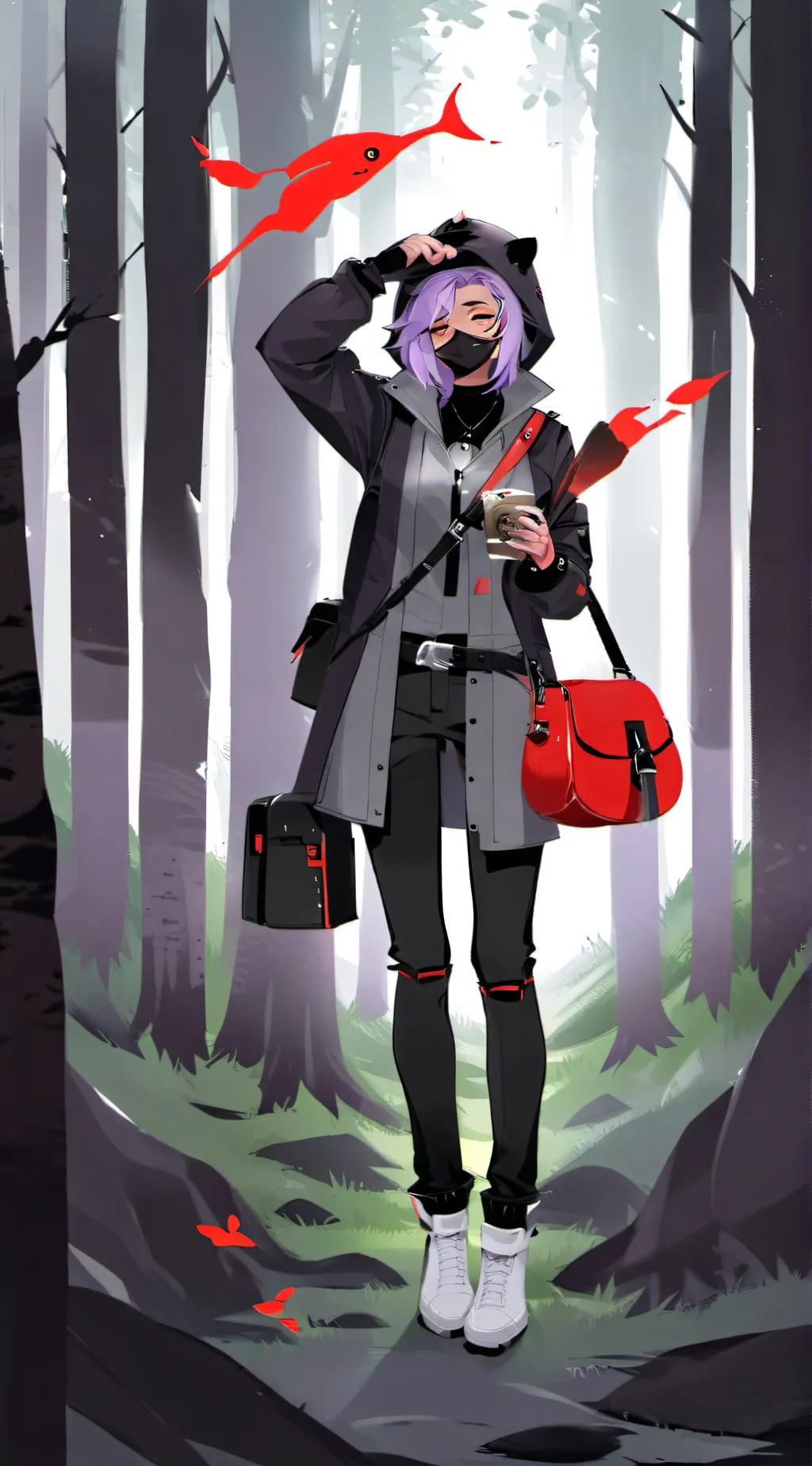 ai character: Mha ceris trauma  background