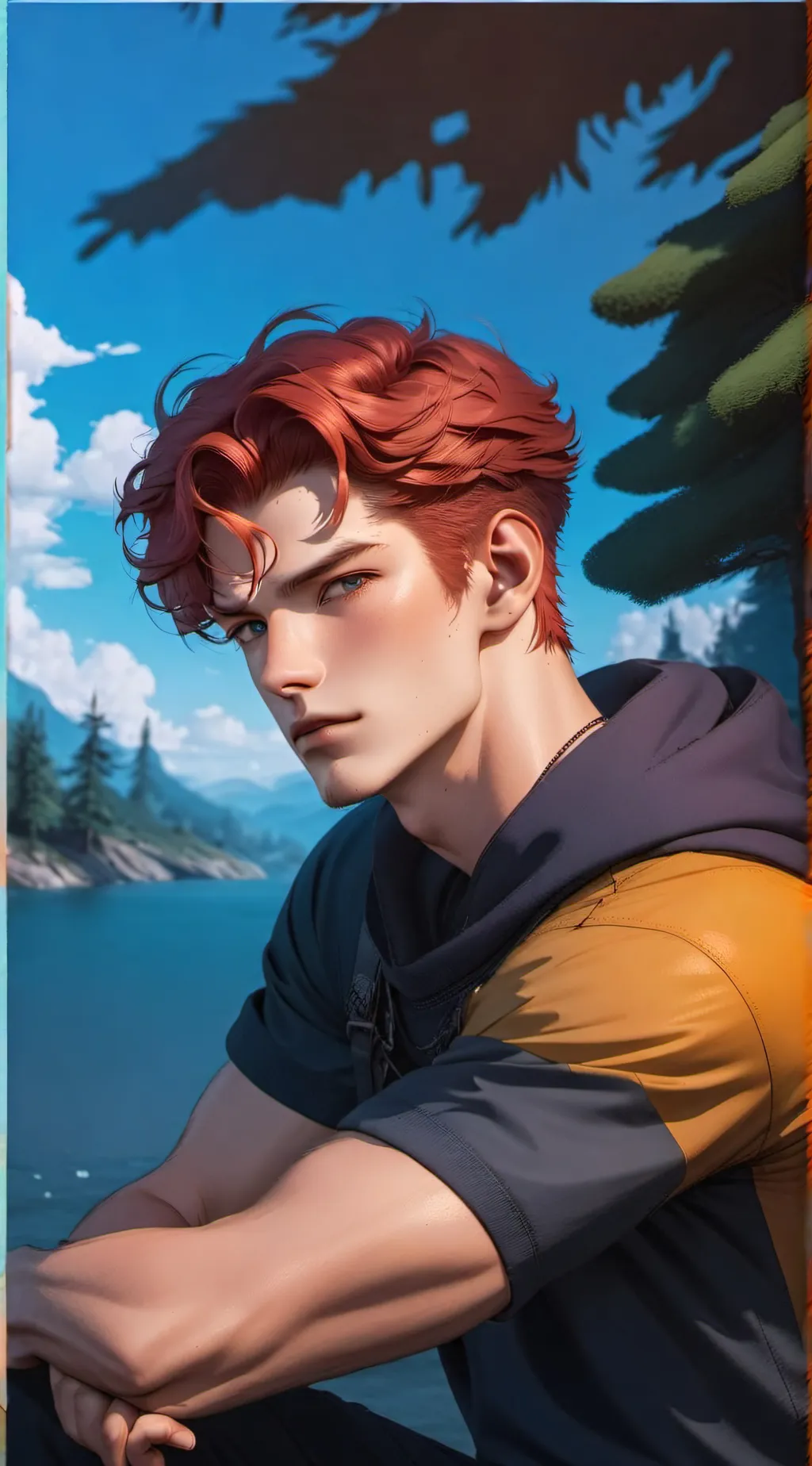 ai character: Chris background