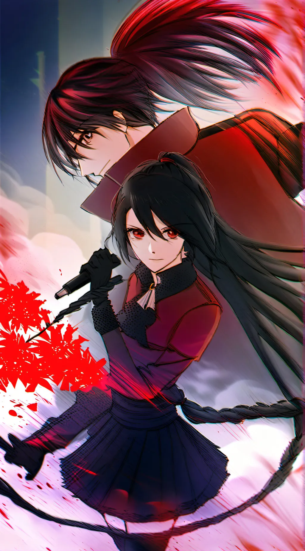 ai character: Synrose & Yakura background