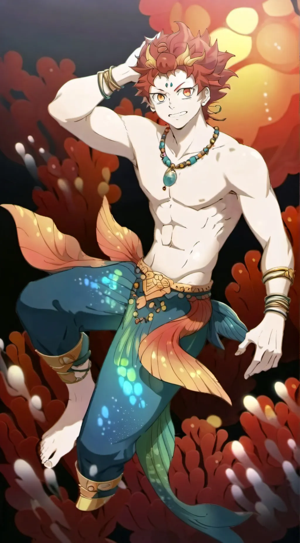 ai character: Kirishima Ejiro background