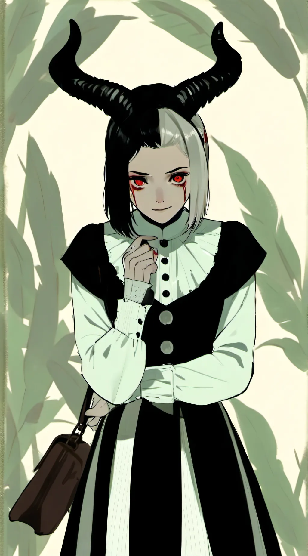 ai character: H/H H OC  background