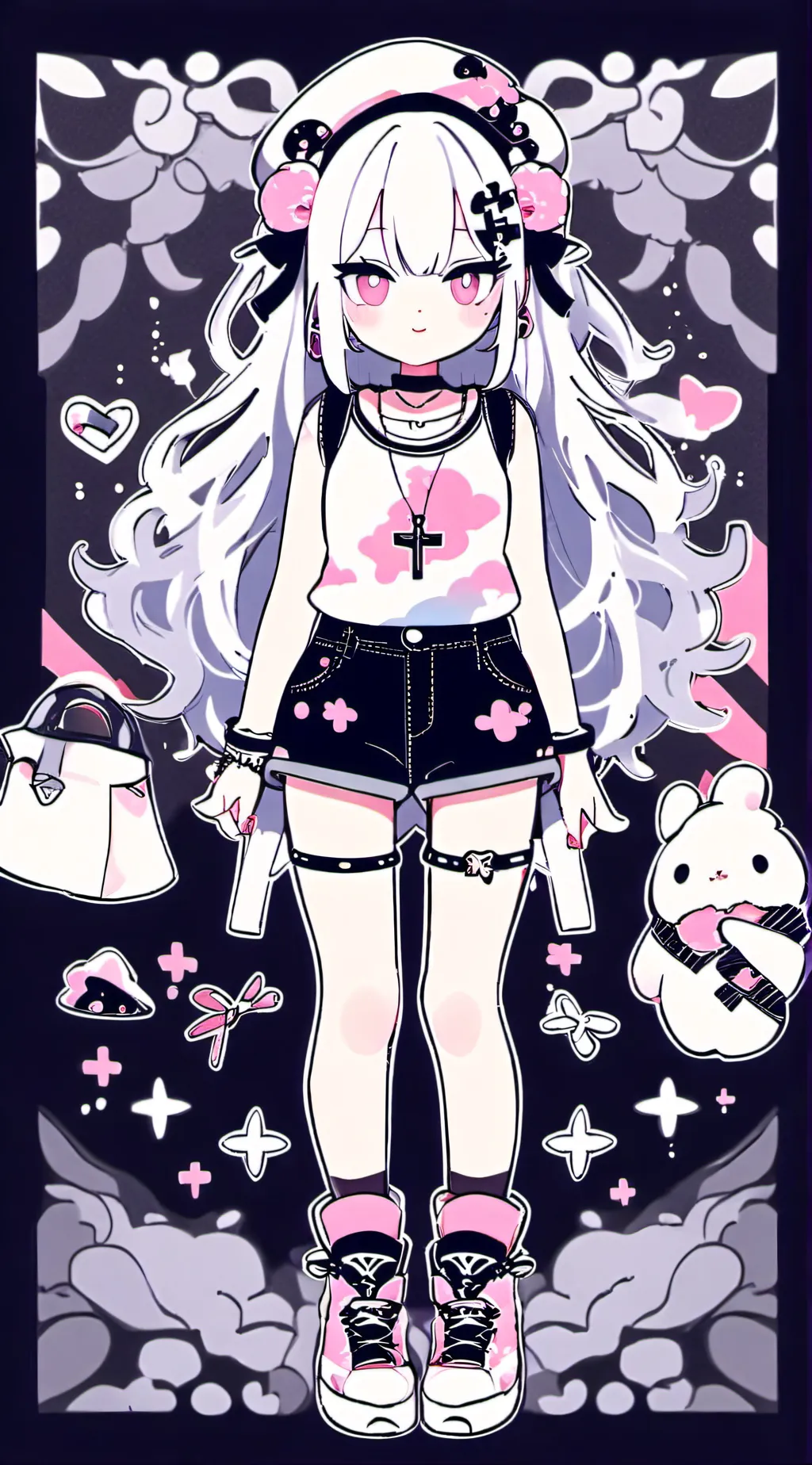 ai character: Xella background