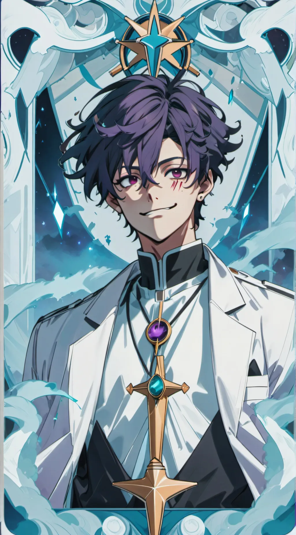 ai character: Dabi background