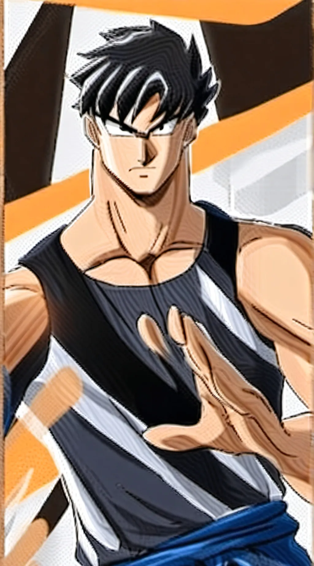 ai character: STREEENGTH background