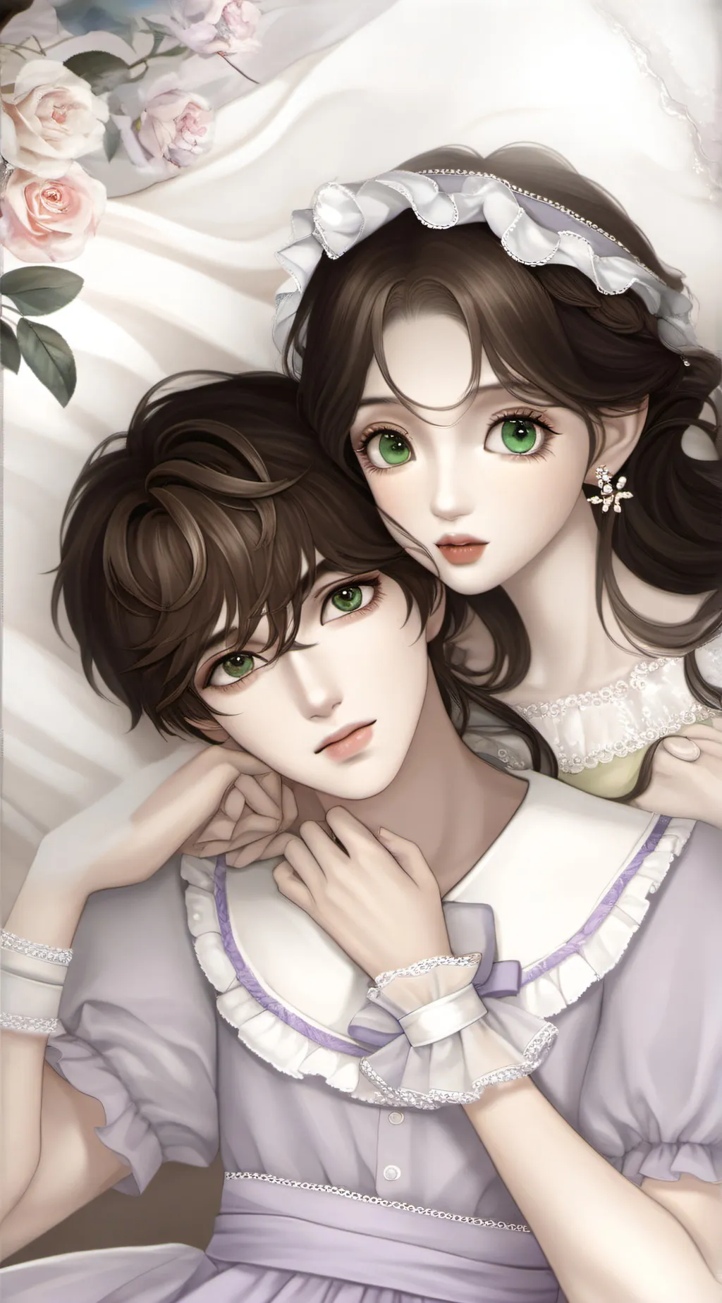 ai character: Luke and Anne background