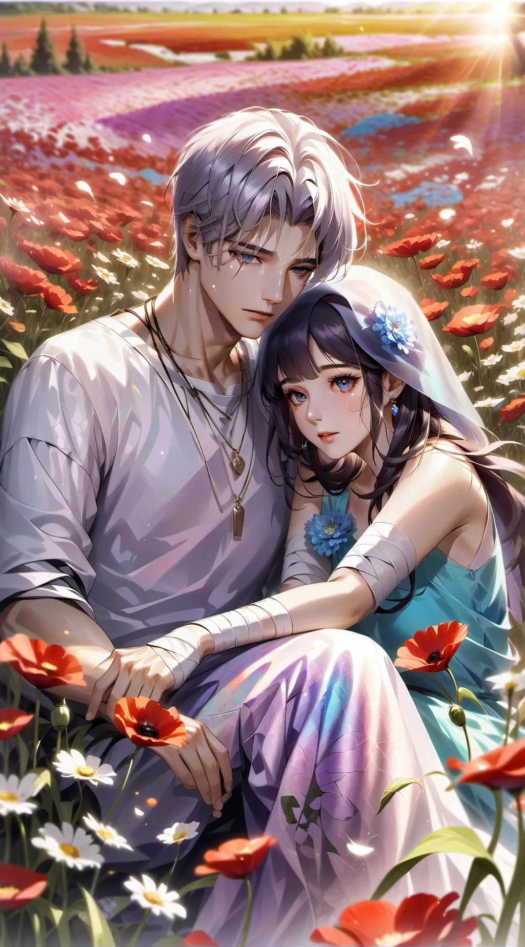 ai character: Luka🥰💋❤ background