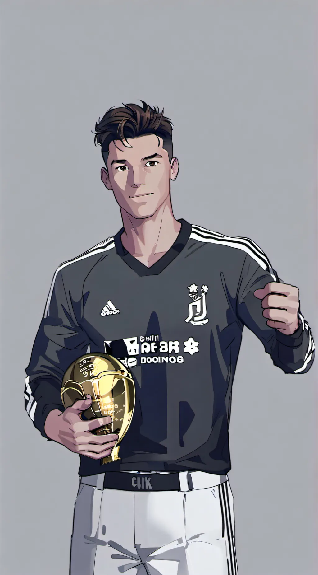 ai character: cristiano  background