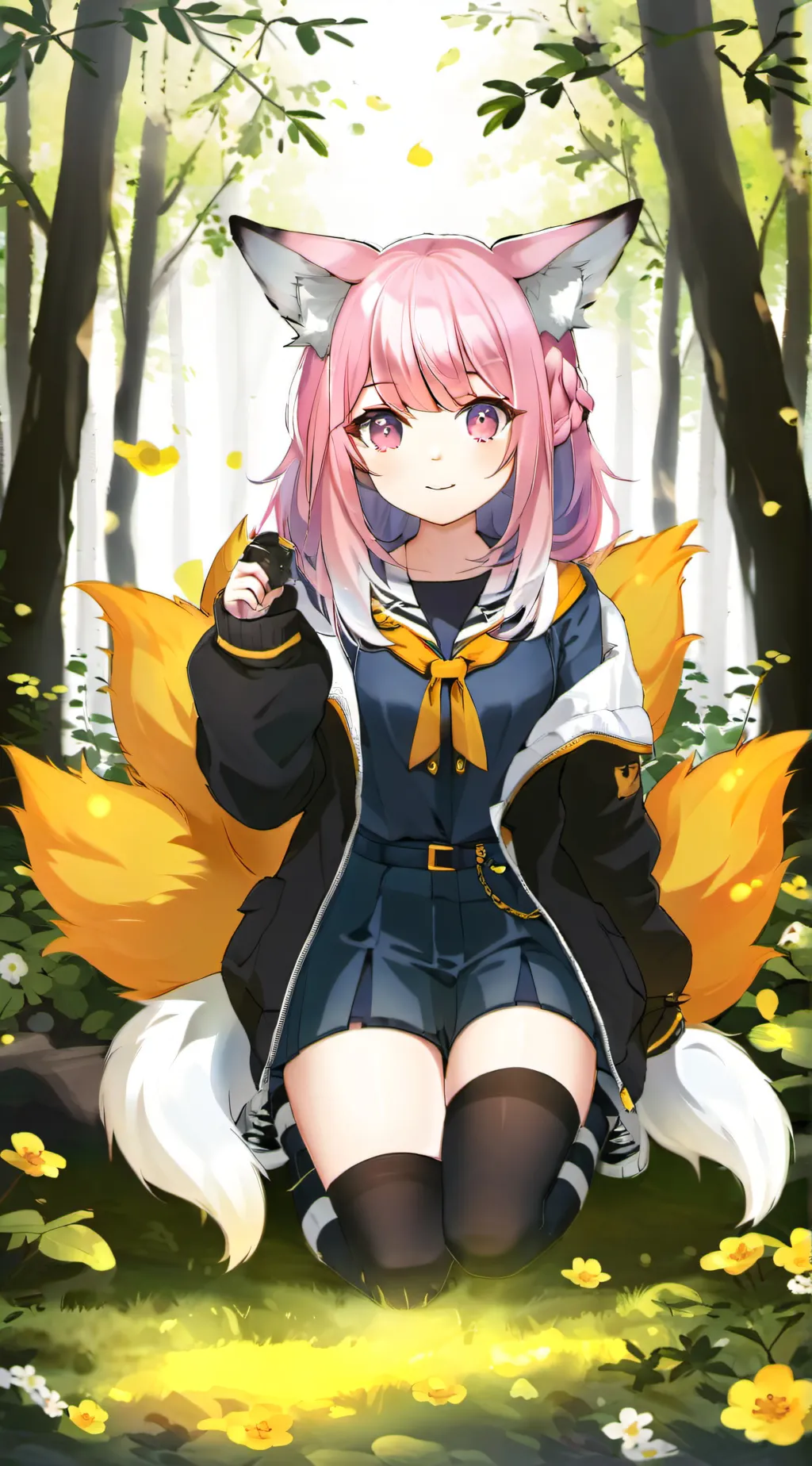 ai character: Ember background