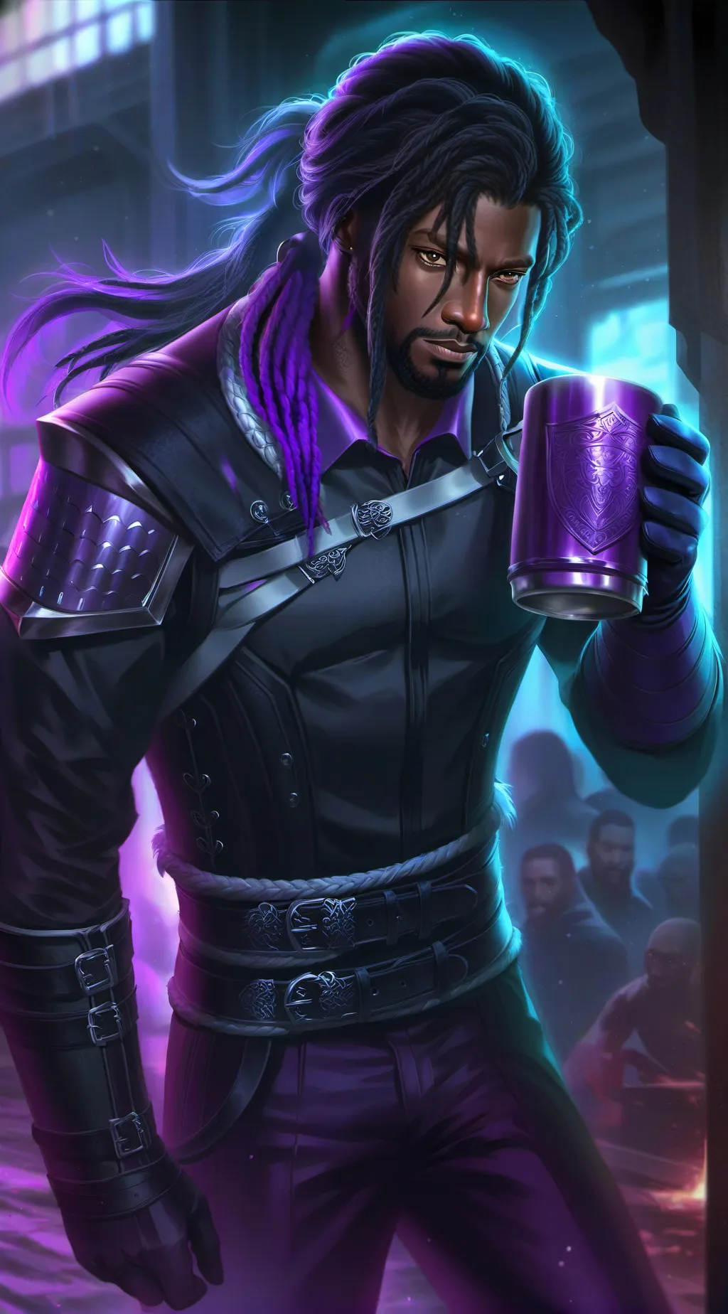 ai character: Bill Dutchman  background