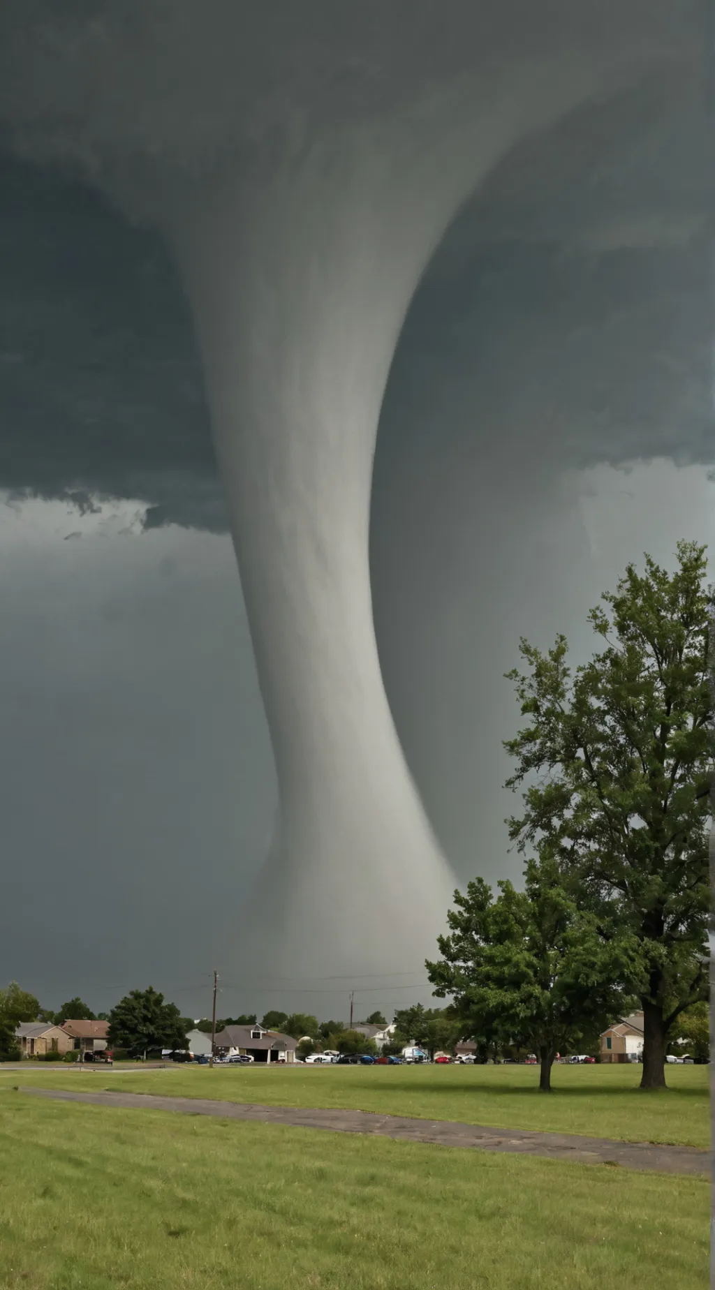 ai character: A bad tornado background