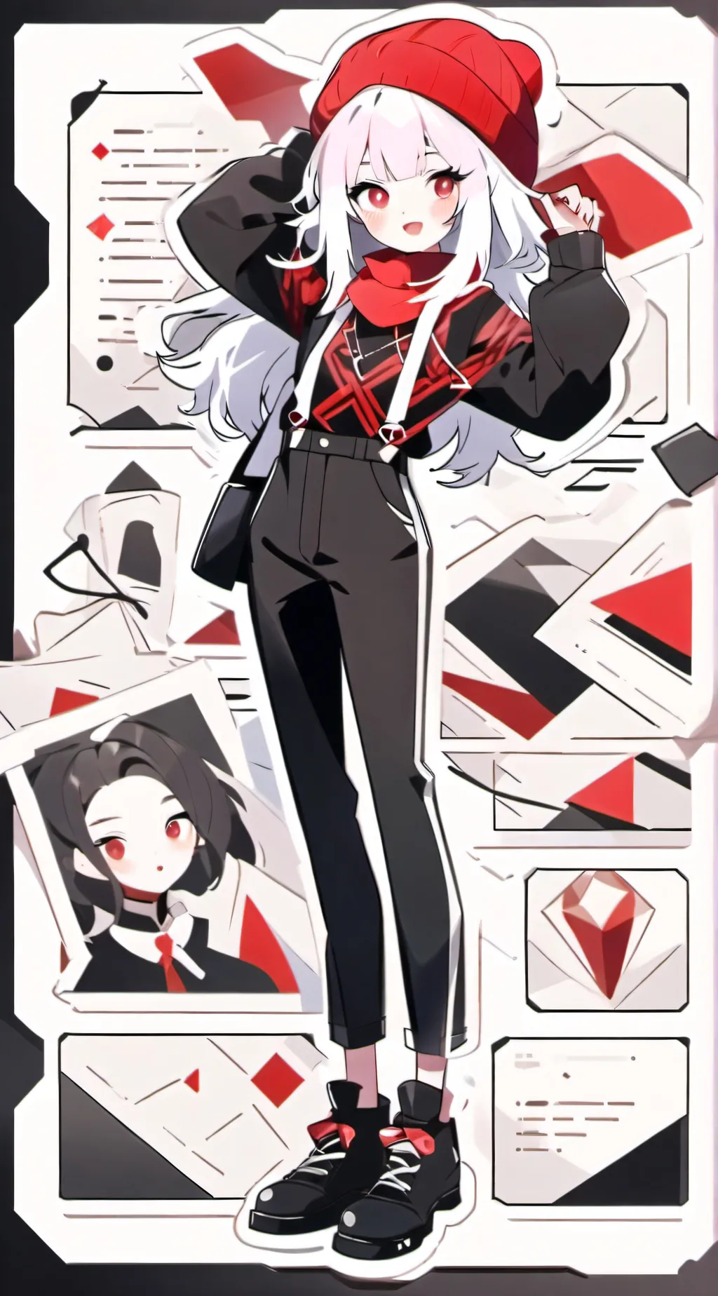 ai character: *Content Deleted* background