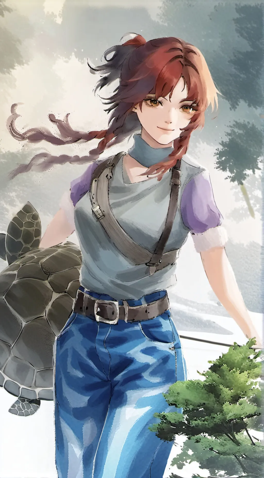 ai character: raven kelly background