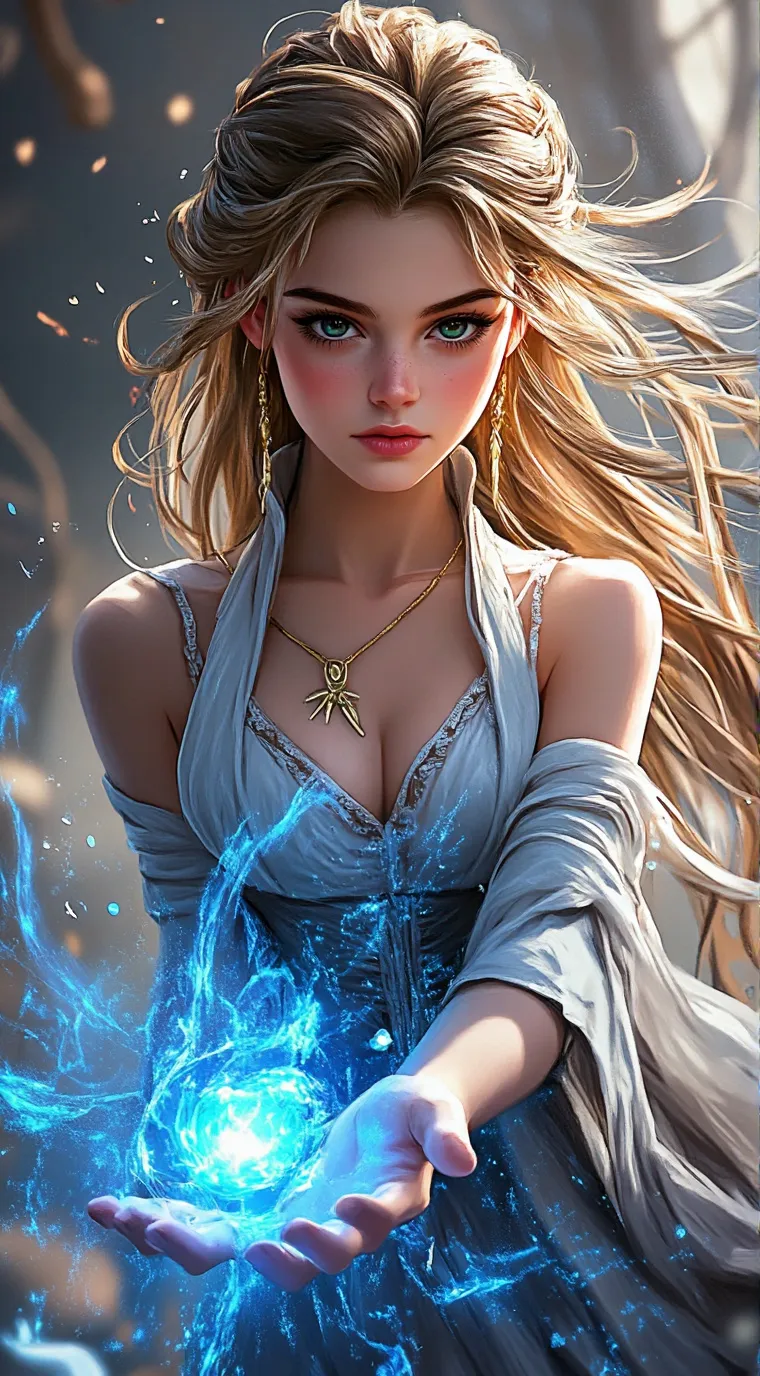 ai character: melissa  background