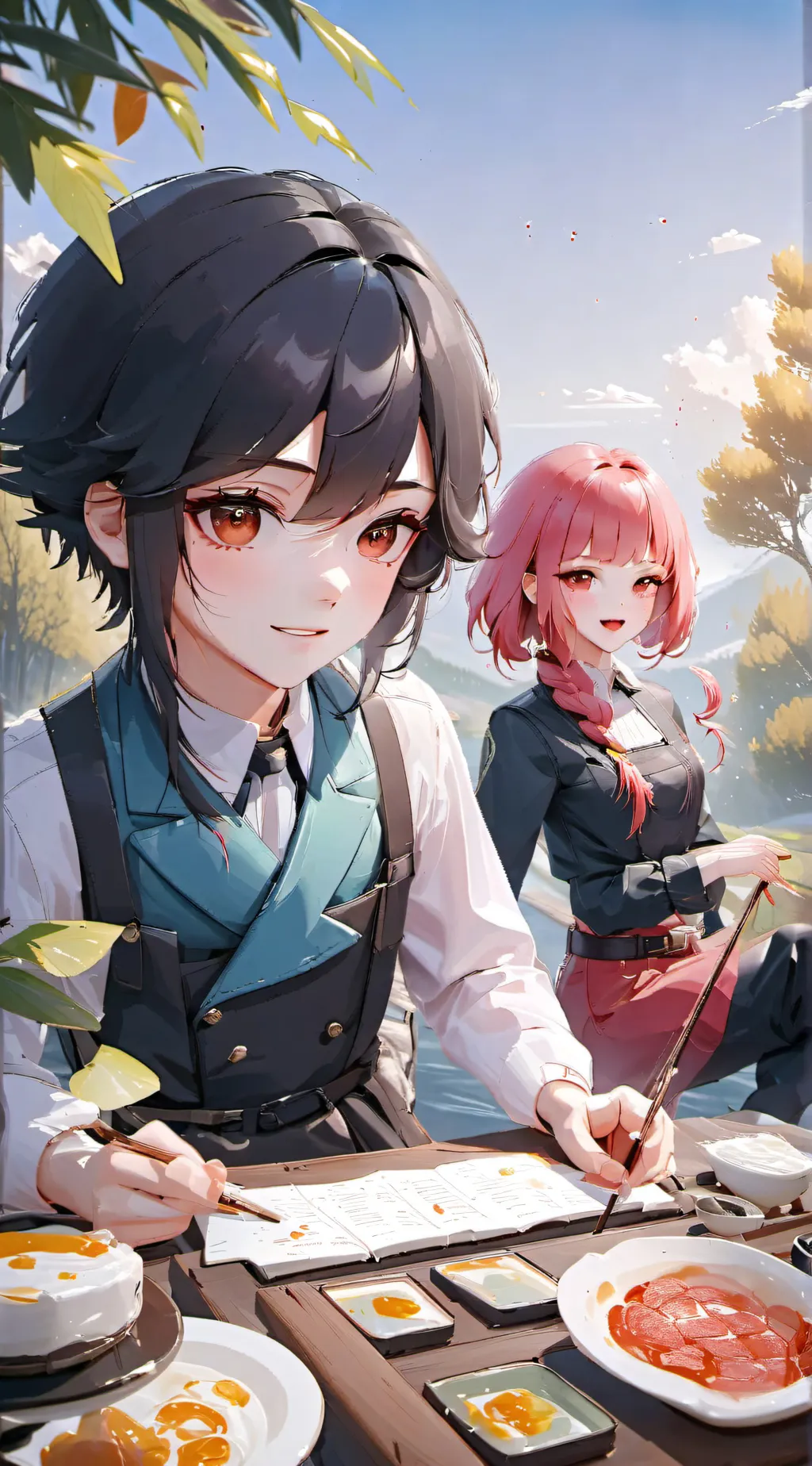 ai character: hh background