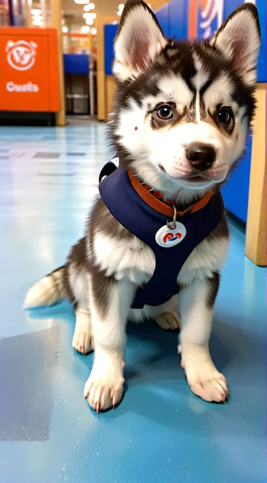 ai character: pet world sparky background