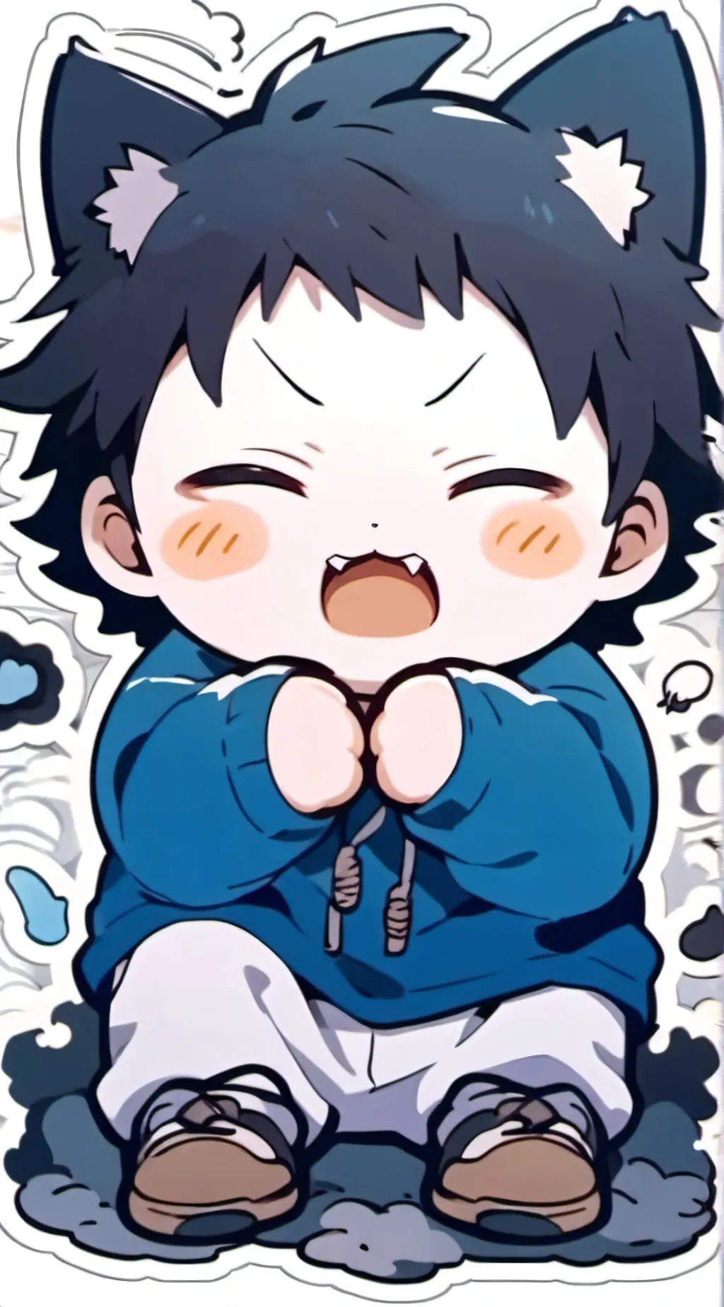 ai character: Baby Nini background